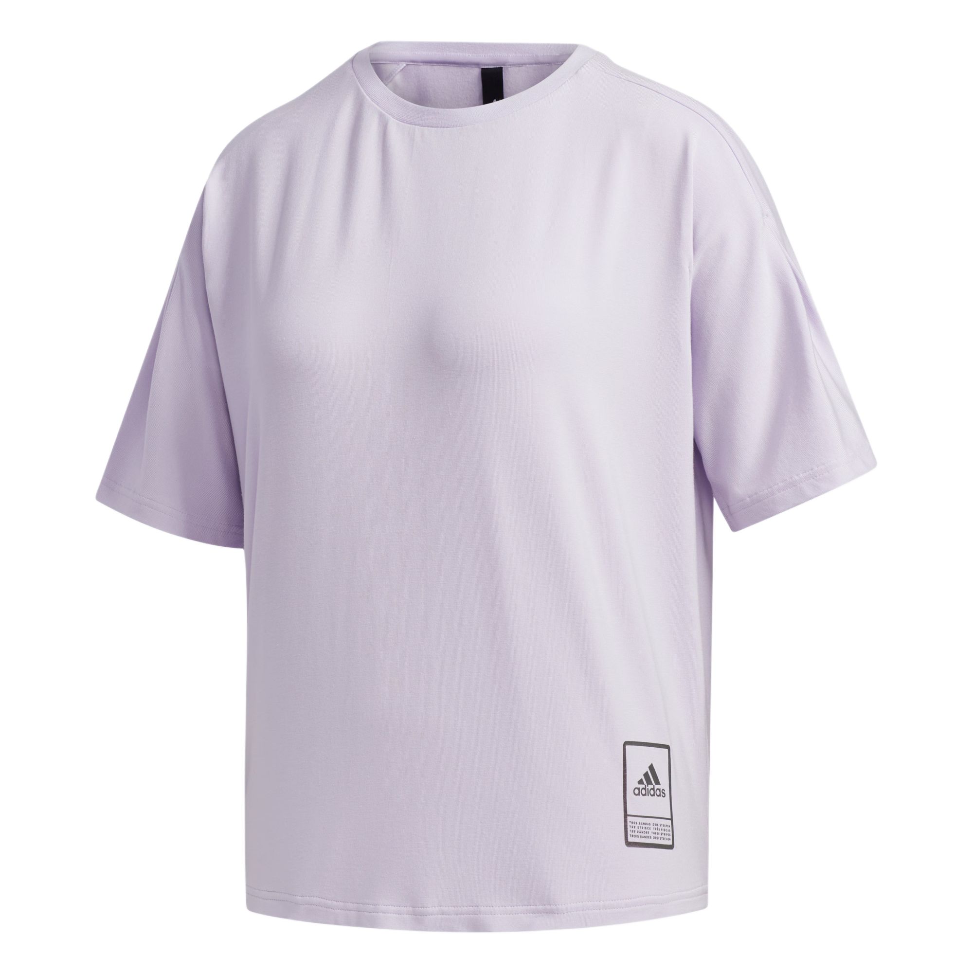 Adidas T Shirt Women s Light Purple FT2908 XL