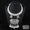 A few collars handmade features Dong Miao silver necklace retro dance performance Guizhou Miao accessories women
