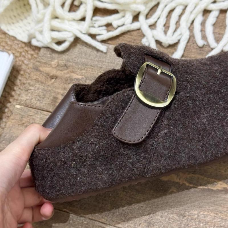 New Autumn and Winter Shoes: Thick-soled and Fleece Cotton Shoes for Women