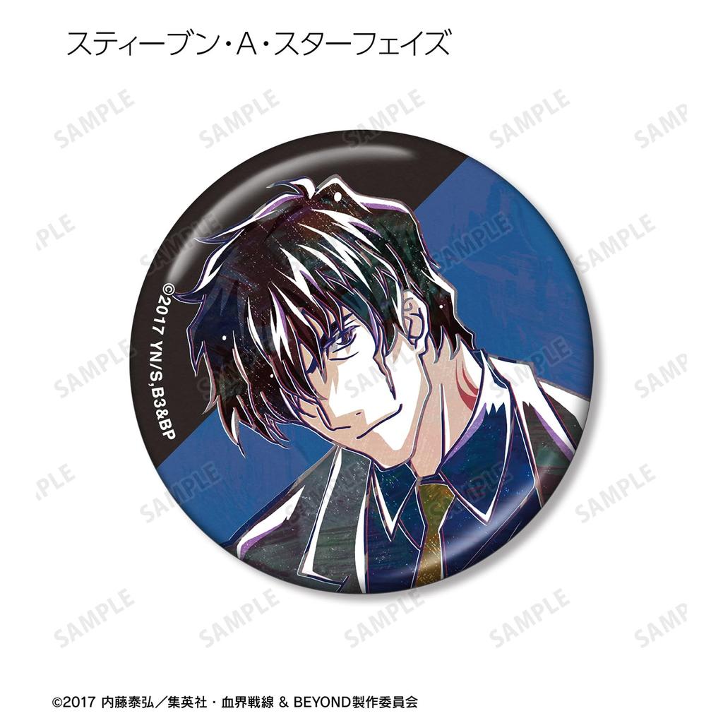 TV Anime Blockade Battlefront Trading Ani Art 4th Edition Metallic Can Badge Box of 10 "Blood & Beyond"