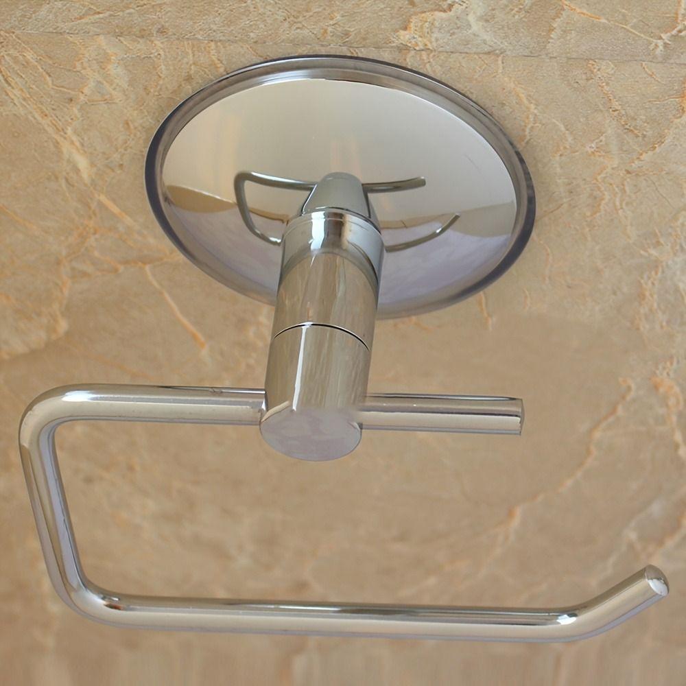 Silver Toilet Paper Holder Stainless Steel Wall Mount Bathroom Roll Paper Holder  Hotel