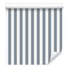 Wallpaper Stripes White and Blue for Living Room and Bedroom 50x1000