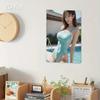 Artistic Metal Sign Swimsuit Woman Wall Decor Durable Iron Modern Home Cafe Office Bar 2D Flat Plate