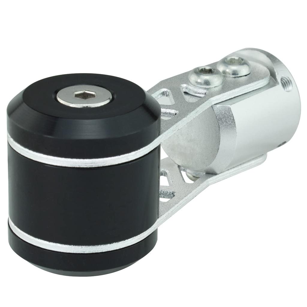 Lunsom T-Shape Shift Knob Metal Gear Shift Knob Push for Automatic and Manual Car (Black)