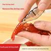 Stainless Steel Shrimp Peeler With Effortless Shell Removal Vein Cleaning For Home Kitchen Seafood Cooking