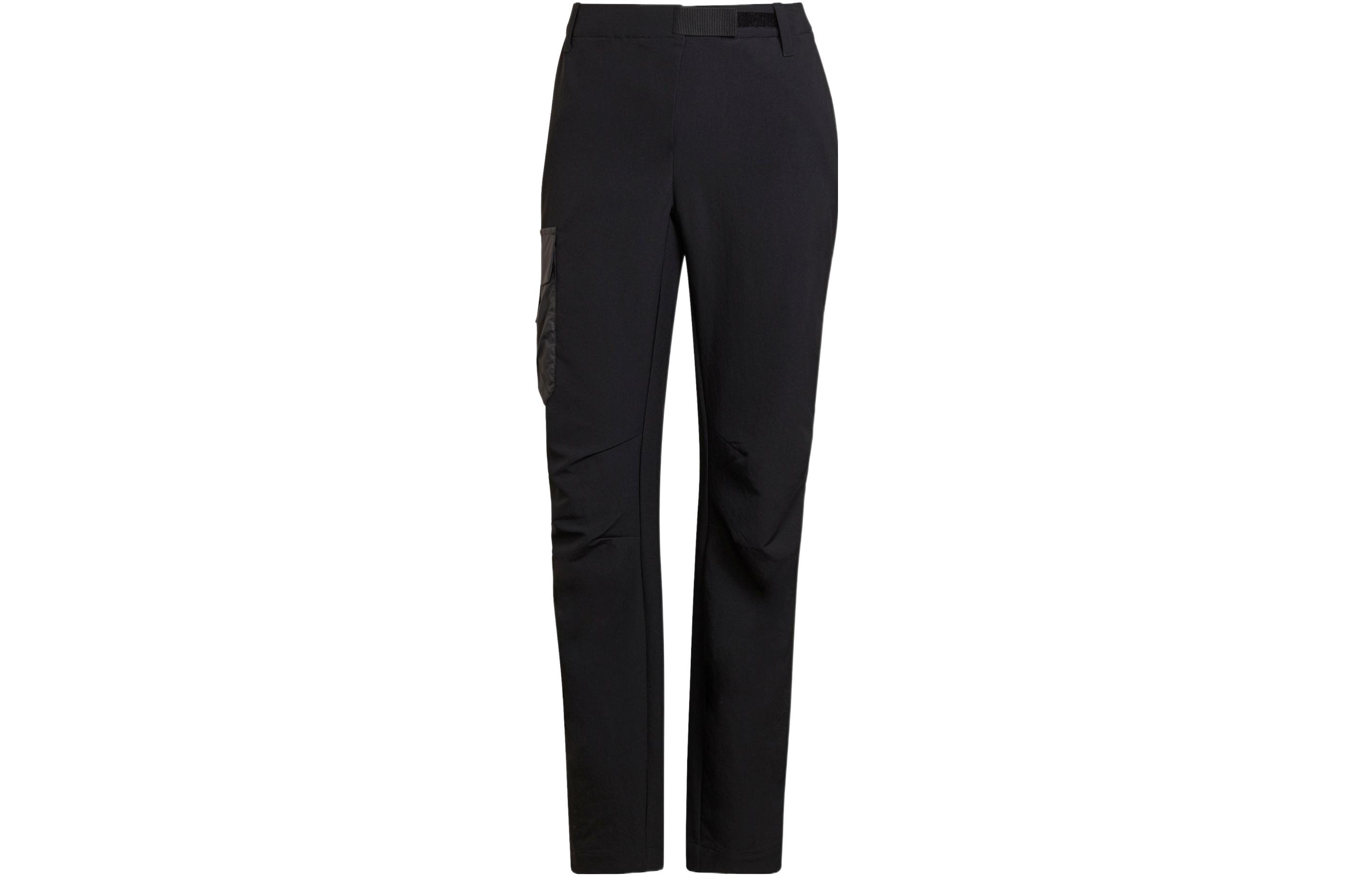 

Adidas Knitted Sweatpants Women s Black Moderate Straight Fit Pants H55920 L