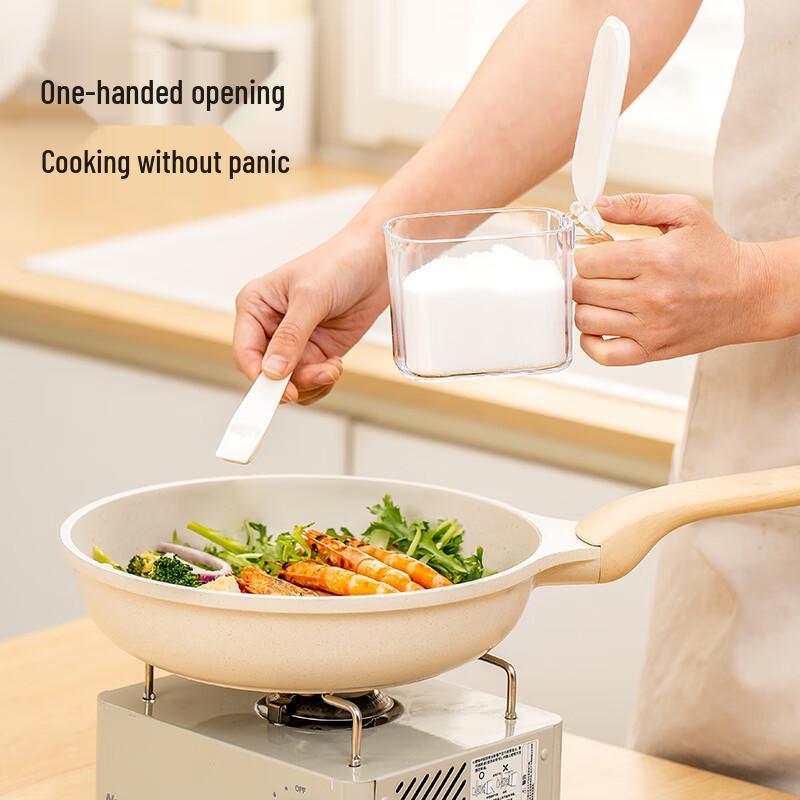 Xitianlong Kitchen Spice Jar Set with Double Rack