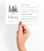 Inkdotpot 50 Blank RSVP Cards With Kraft Envelopes Rustic Kraft 4"x6" Response Cards-RSVP Reply Card For Wedding-Bridal Shower-Baby Shower-Rehearsal