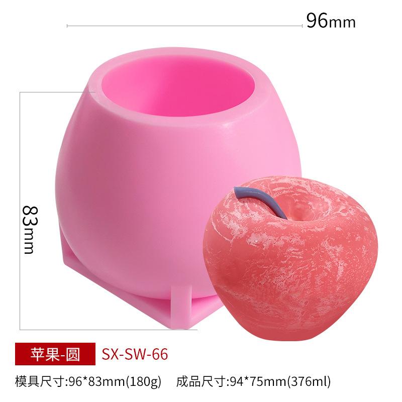 Christmas Silicone Mold For Handmade Scented Candle Plaster Mousse Cake Baking Craft