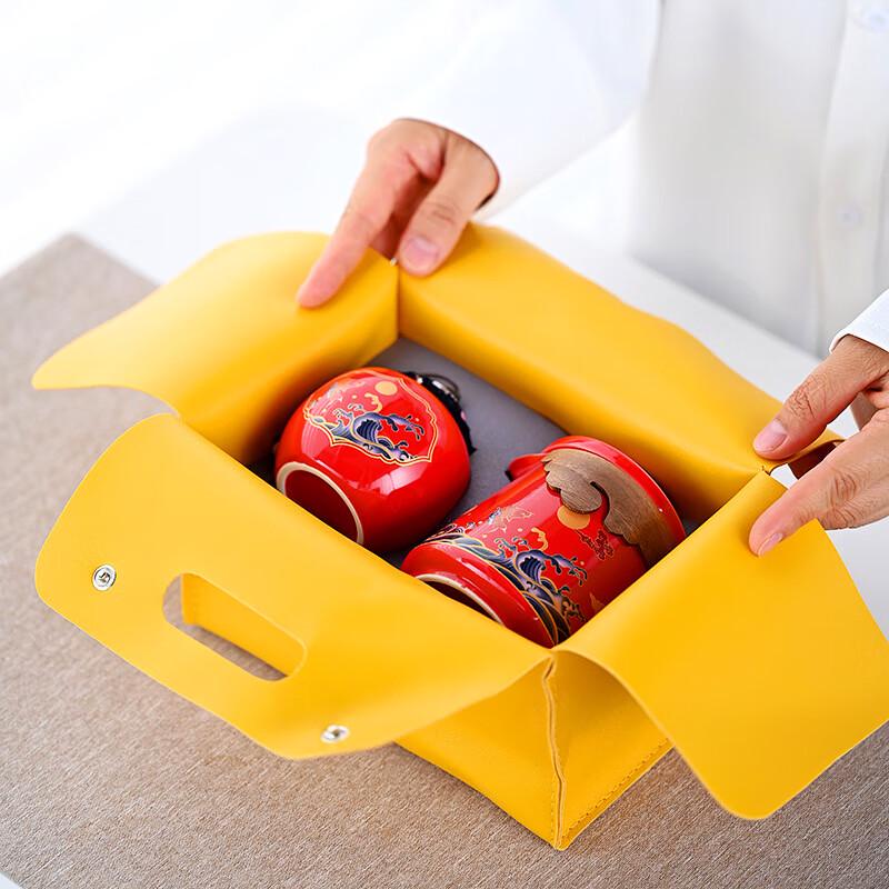 AIQIYIXUAN Koi Ceramic Tea Set