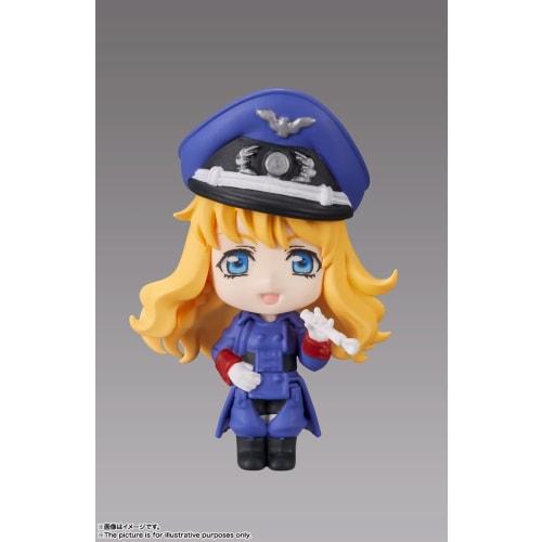 TAMASHII NATIONS TINY SESSION Macross F VF-25F Messiah Valkyrie (Alto Custom) with Sheryl, Approximately 100mm PVC & ABS Painted Movable Figure