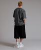 LIKE THE MOST Training Pintuck Autumn-Length Bermuda Shorts_Black