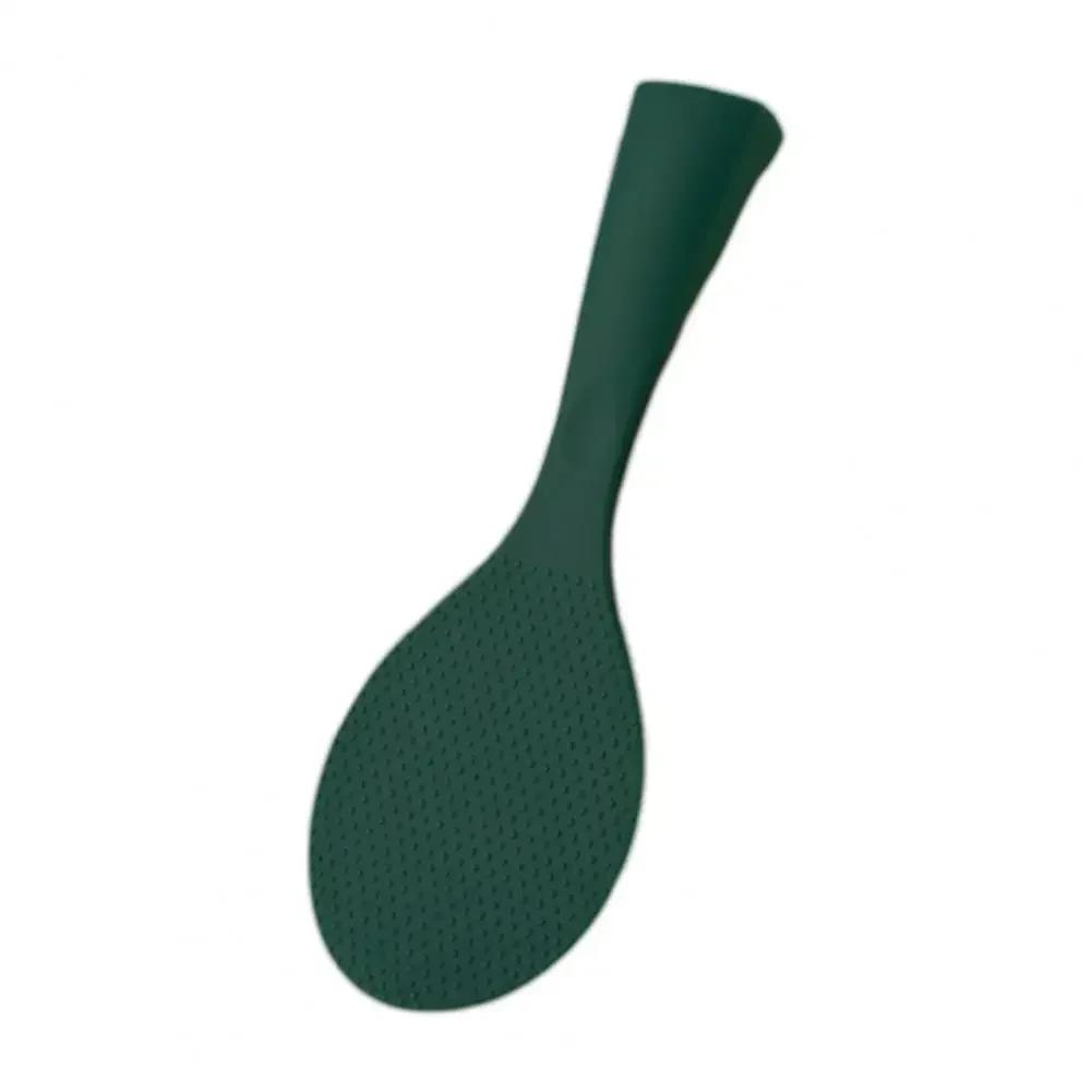 Rice Spoon Food Grade Heat-resistant Paddle Silicone Standing Type Rice Spatula Food Serving Rice Shovel Kitchen Gadget