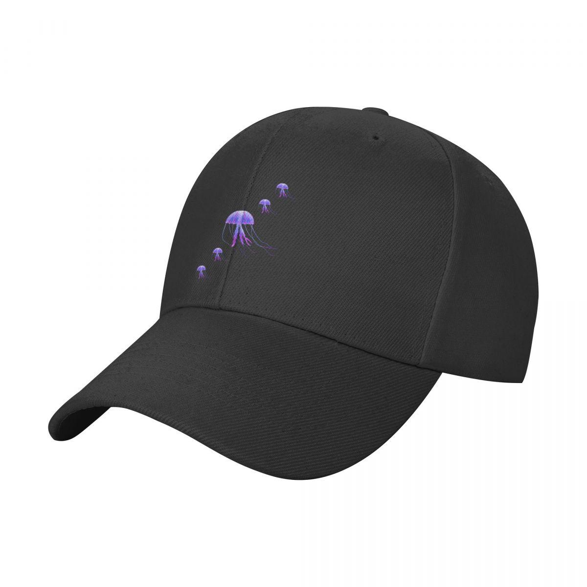 

Purple jellyfish Cap Baseball Cap uv protection solar hat Sunscreen Unisex s caps Women s