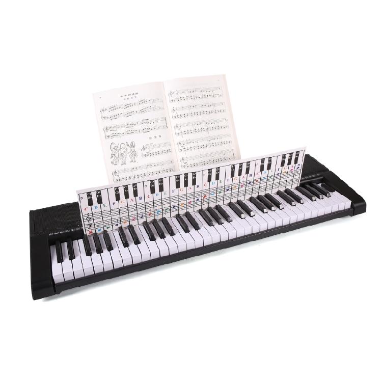 Kid Keyboard Piano Chord Fingering Piano Chord Chart Poster Piano Training Guide