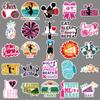 50 Cheerleading Gymnastik Graffiti Sport Dekorative Wasserbecher Koffer Notizbuch Graffiti-Sticker