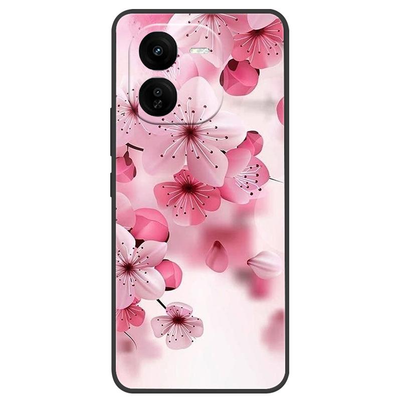 For Vivo IQOO Z9x Case Silicone Luxury Space Soft Bumper for Vivo IQOO Z9 Turbo Phone Cover TPU Funda For IQOOZ9 Turbo Fashion