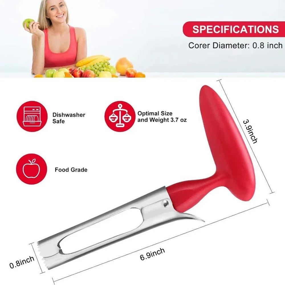 Apple Corer – Snadno použitelný odolný odstraňovač jader Apple Corer