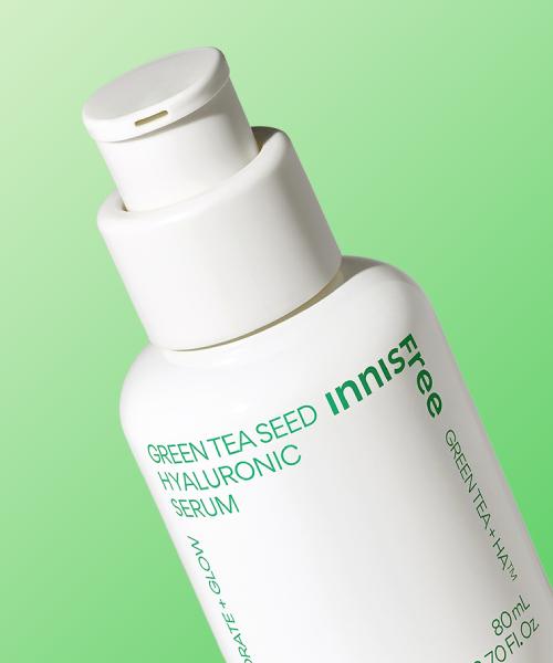 Innisfree Green Tea Seed Hyaluronic Serum 80mL + 15mL (Gift Included)