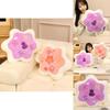 Peach Blossom Plush Pillow Cushion With Embroidery Details For Home Decor And Gift