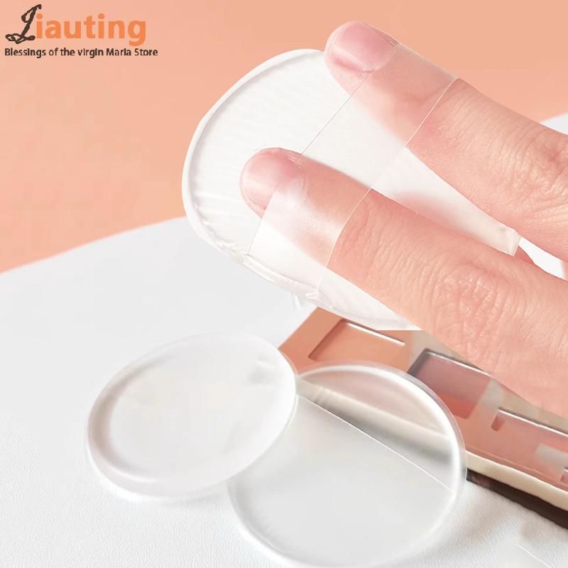 New Clear Soft Silicone Puff Sponge for Cosmetic Face Foundation Easy clean Makeup tools Avoid Waste Air Cushion Powder Puff