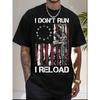 European Size American Flag Patriots T-Shirt Funny Graphic Tee for Men,  Breathable Fabric Short Sleeve Shirt