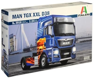 Platz Italeri MAN TGX XXL D38 Tractor Head Plastic Model IT3916 1/24