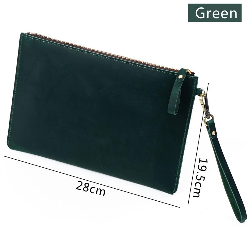 

Fromthenon Сумка-файл из коровьей кожи верхнего слоя, Чехол для компьютера/ноутбука, Блокнот, Сумка-файл на молнии из коровьей кожи, Офисные принадлежности