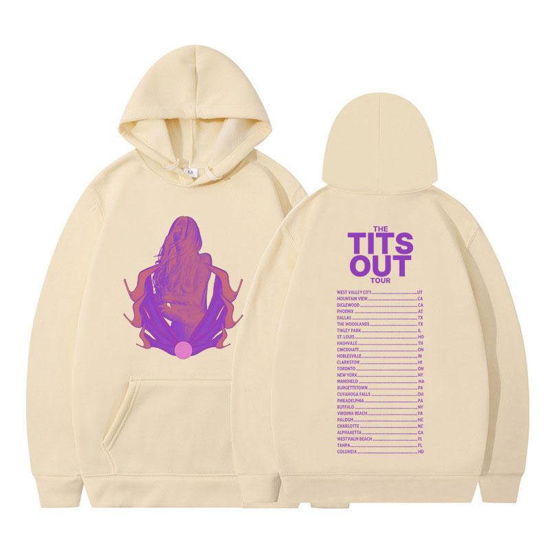 Kesha Merch Tour 2025 Album Graphics Gothic Sweatshirts Men's Pullovers Oversized Casual Clothing High Quality Aesthetics Hoodie