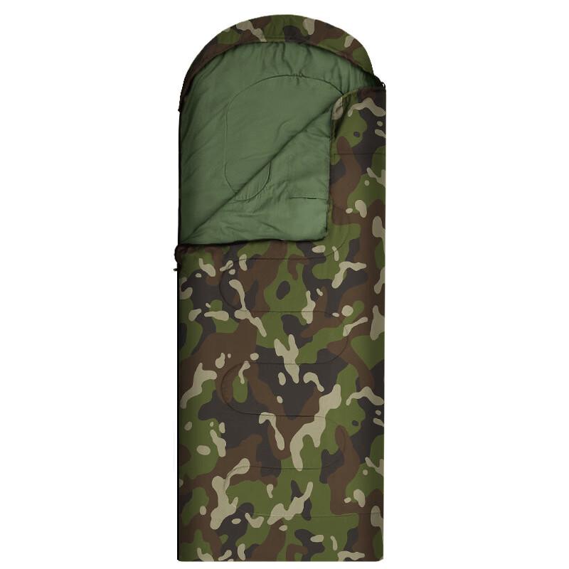 OEING Camouflage Envelope Camping Sleeping Bag