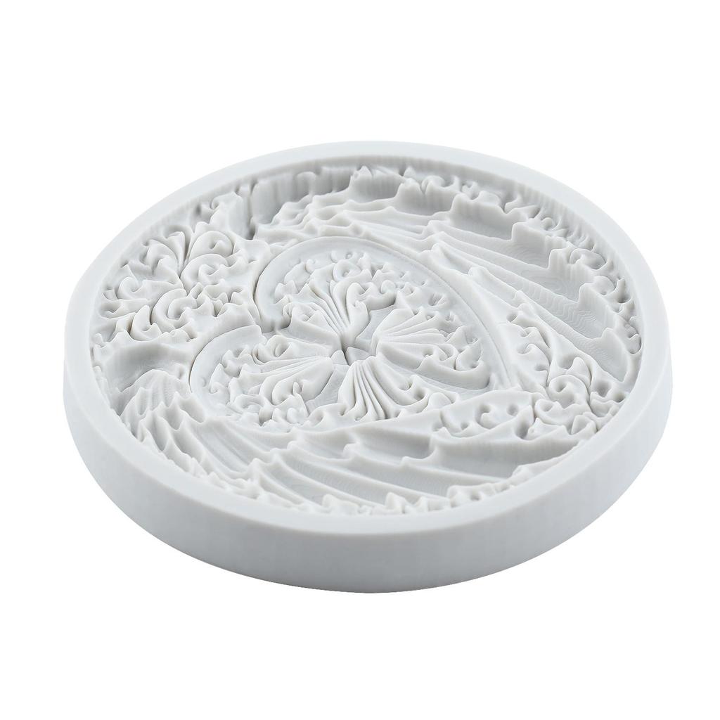 Baroque Style Silicone Mold Angel Wings Fondant Molds Cake Decorating Tools Cupcake Topper Candy Sugar Craft Gum Paste Polymer Clay