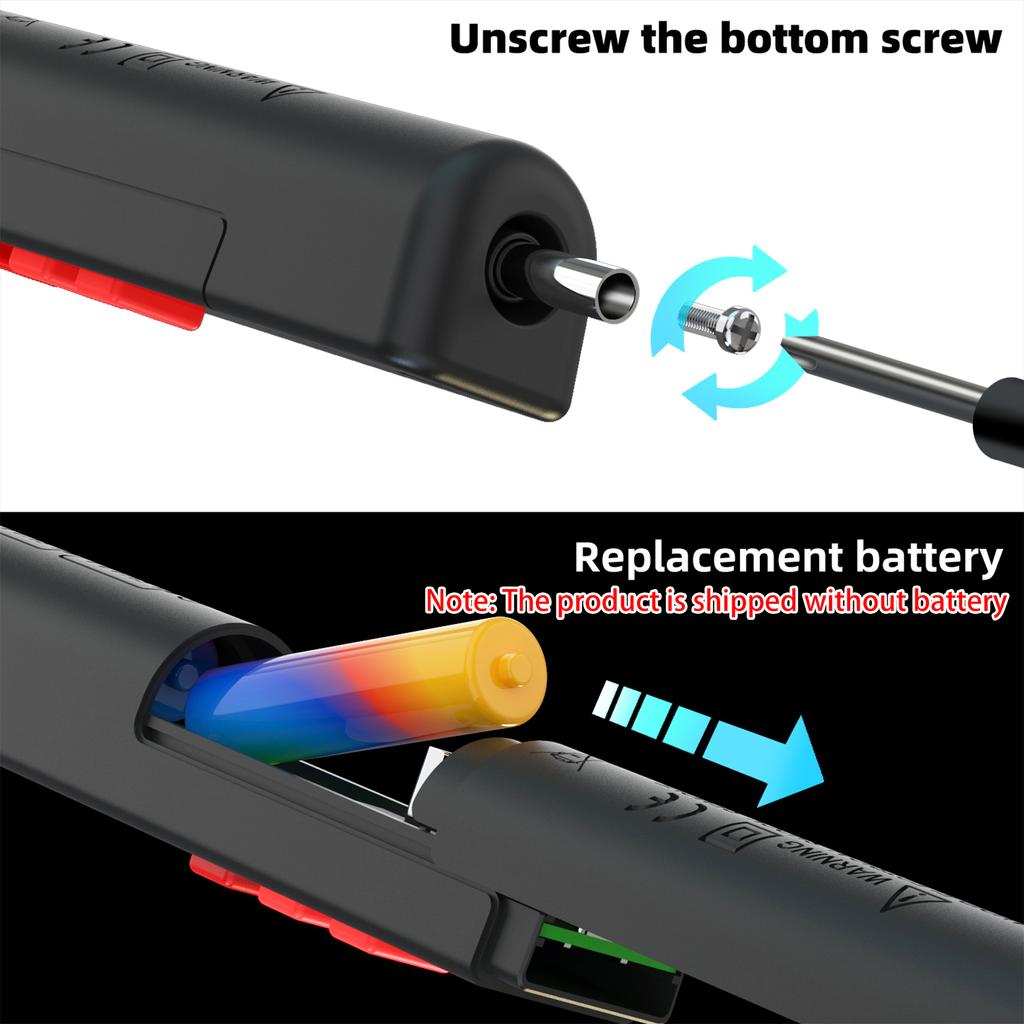 BSIDE Z1 Multimeter LCD Digital Tester Smart Pen Type Voltage Detector 2000 Counts DC/AC Voltage