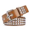 Unisex Punk Rock Y2K Rivet Belt – European & American Fashion in Heavy Metal Style