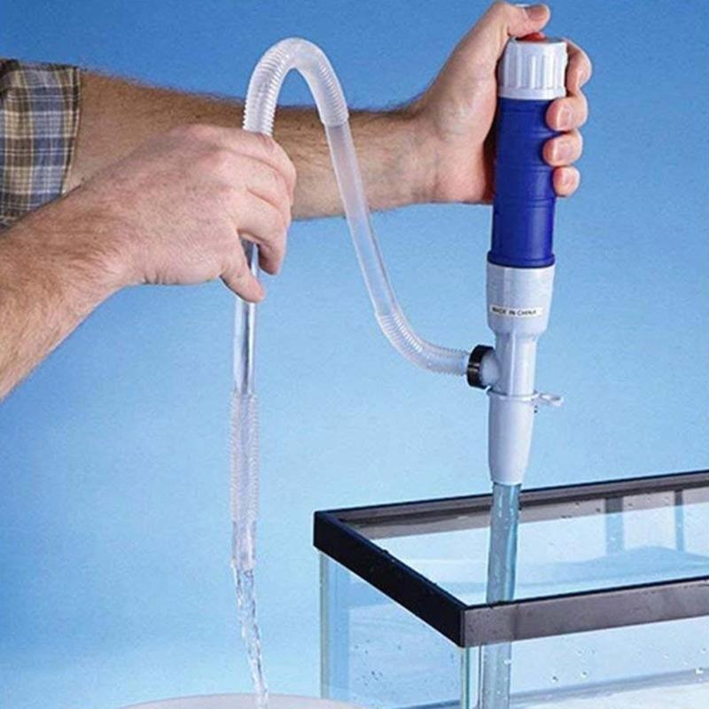 Portable Manual Car Siphon-Pump Fuel Gas Transfer-Oil Liquid Hand Air Pumps Kits