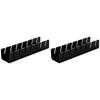 1/2Pcs Baseball Cap Display Rack 7-Holes Acrylic Hat Holder Organizer Caps Home Multi-Purpose Hanger Storage Racks Hats Stand