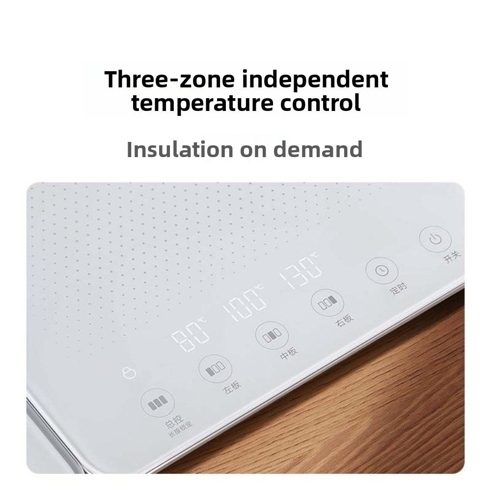 Xiaomi Mijia Foldable Warm Cooking Board, Warm Table Mat, Multi-functional Home Meal Heating Plate, Heat Retaining Table Mat