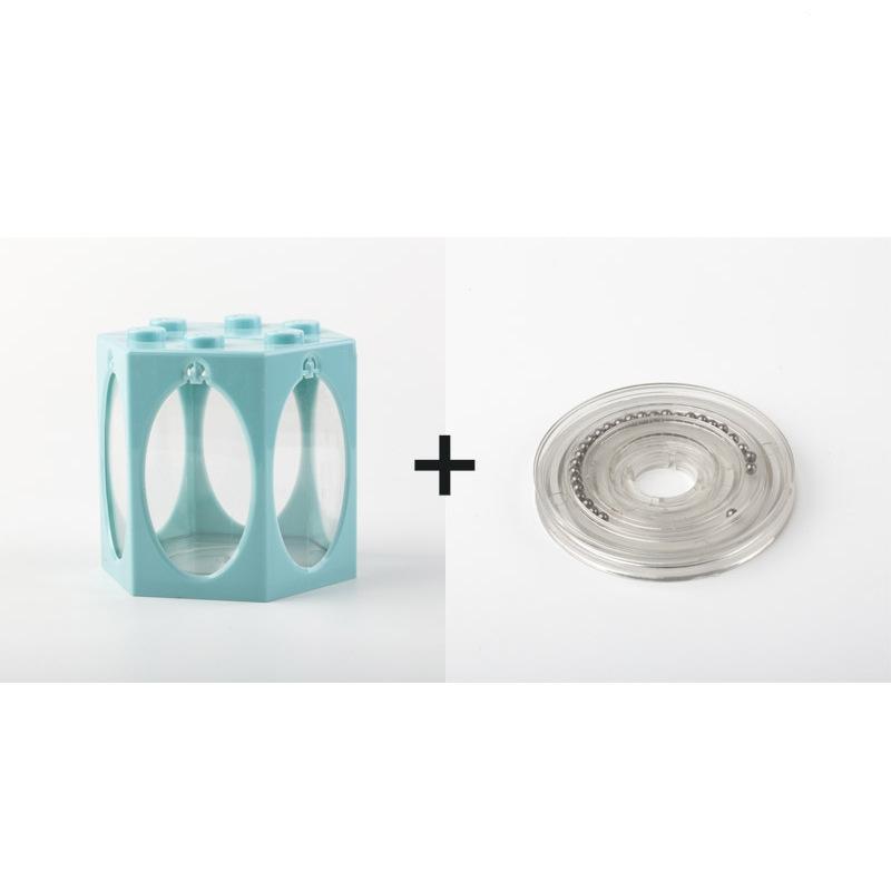 Aquarium Fish Tank Creative Multicolor Stackable Building Blocks Ecological For Small Reptile Pet Box Landscape Sea Decoration