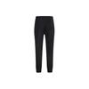 Emporio Armani EA7 Solid Drawstring Mid-Rise Knitted Sports Pants Women Bottoms Black 6LTP67-TJGEZ-1200
