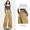 2025 Autumn Women's High Waist Wide Leg Retro Jeans