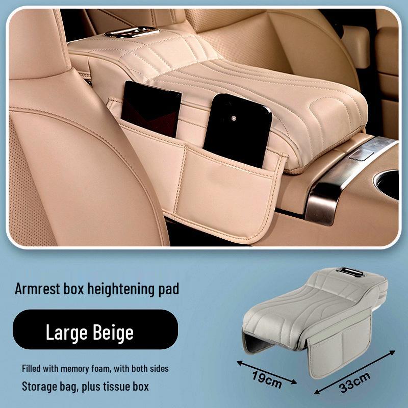 

Compatible with 24 Tesla Model 3 variants: armrest booster, protective cover, tissue box.