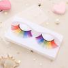 Fluffy Colored Lashes Natural Look Eyelashes Fake Eyelashes  for Christmas Cosplay Costume
