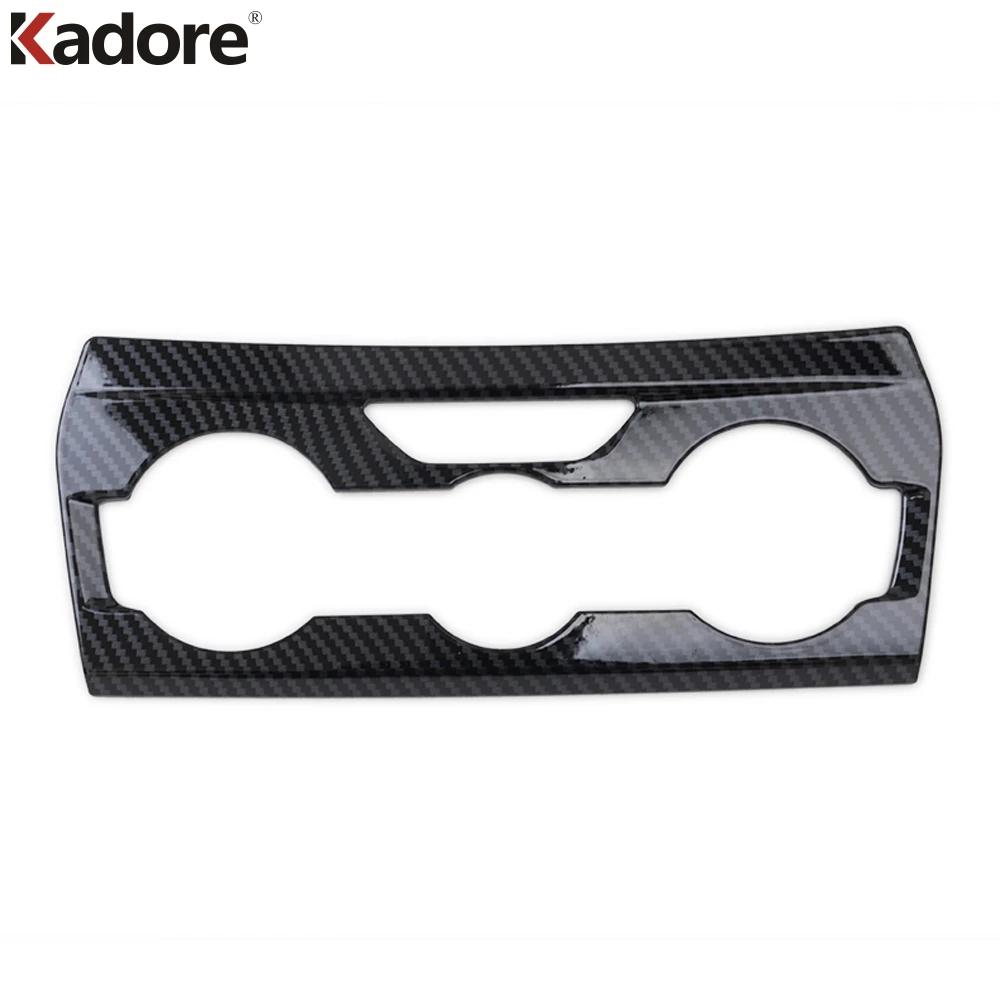 For Subaru Crosstrek XV SUV/Hybrid 2018- Carbon Car Air Condition AC Switch Button Panel Cover Trim Interior Accessories