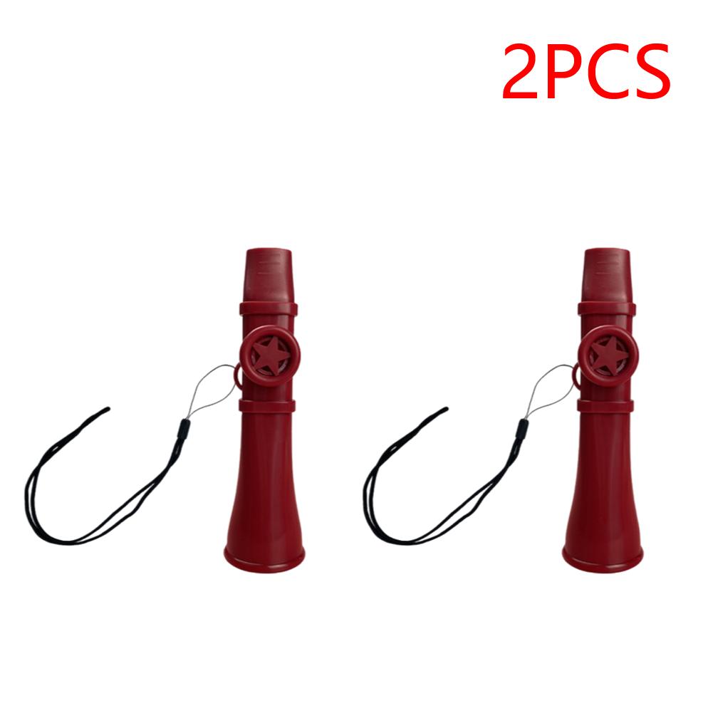 1-5PCS Small Kazoo with Lanyard Portable Musical Flute Adjustable Simple Kazoos Instrument for Adults Beginner Music Lovers