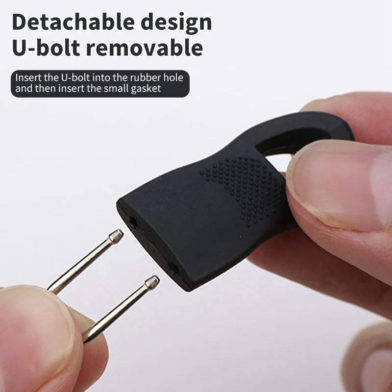 10 pezzi di ricambio per cerniera estrattore rimovibile senza attrezzi per cerniera per bagagli, zainetto, etichetta per corda, etichetta per abbigliamento, fissatore per cerniera rotto