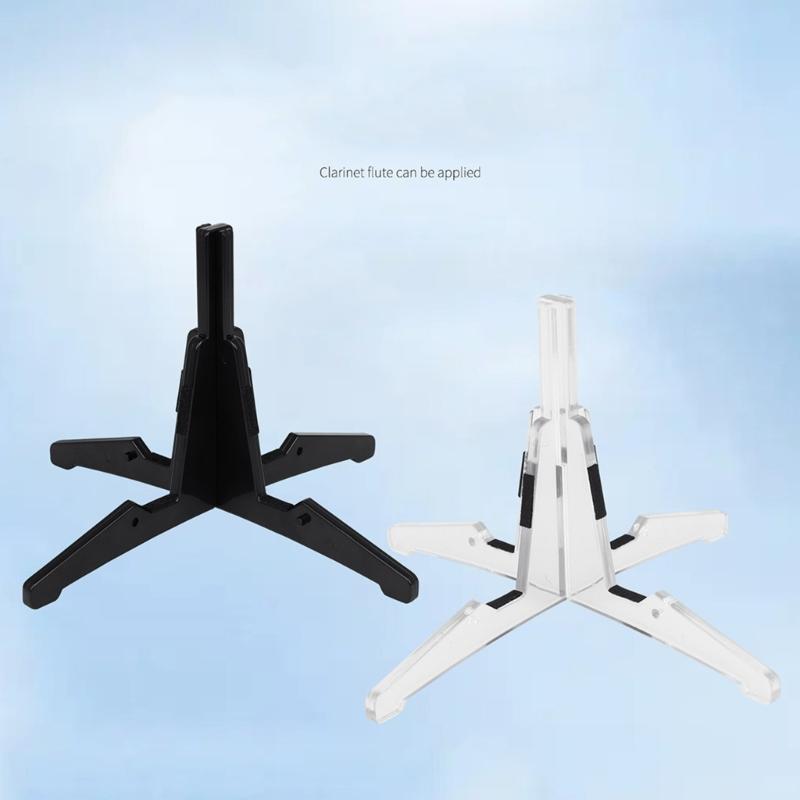 Portable Clarinet Stand Holder,Detachable Clarinet Stand,4Leg Clarinet Support Rest,Musical Instrument Display Stand