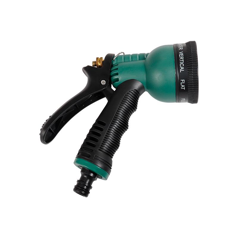 

Темно-зеленый многофункциональный набор инструментов для мойки автомобиля: Водяной пистолет двойного назначения для чистки дома и автомобиля