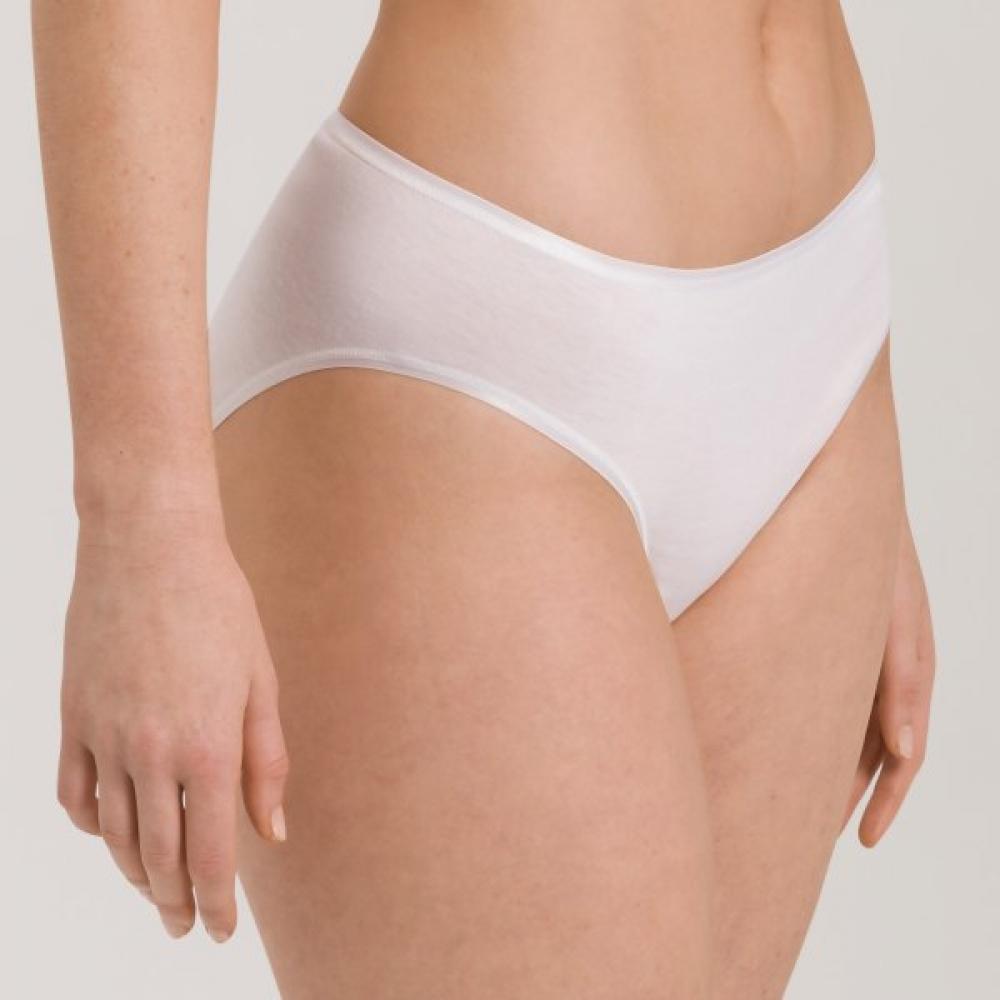 Hanro Cotton Seamless Midi Brief  White 71626 XS