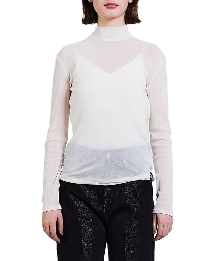 

Standard Tulle Flocked Turtleneck [Double Clothing] Sov.