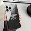Classic Punk Logo B-Boy L-London For IPhone 17 16 15 14 13 12 11 Pro Max Plus Pro Corrugated Shockproof Matte Phone Cover