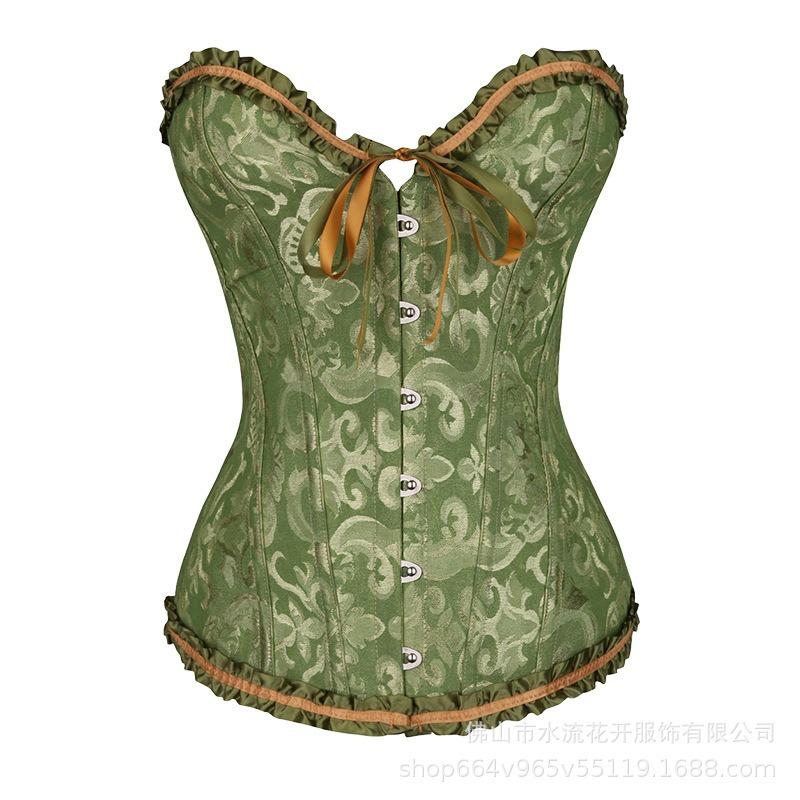 Women S Lace Corset Bustier Waist Trainer Body Shaper